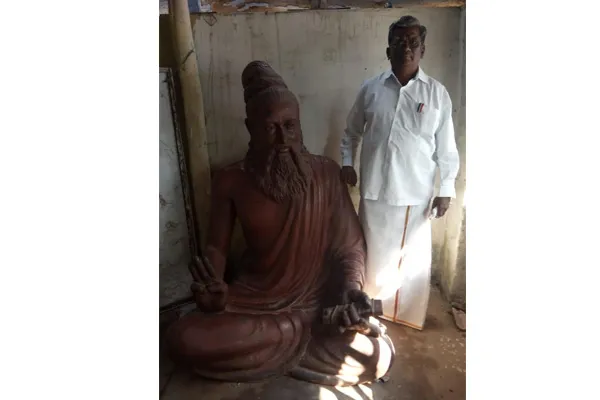 thiruvalluvar statue stalled for more than 19 years 